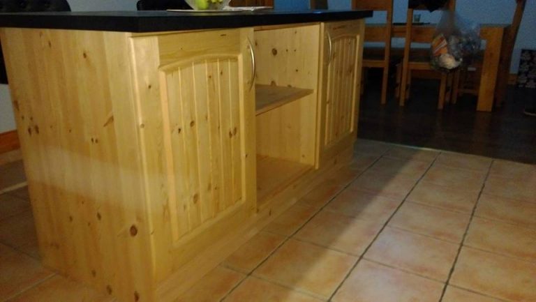 Pine Kitchen Island