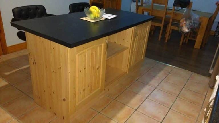 Pine Kitchen Island