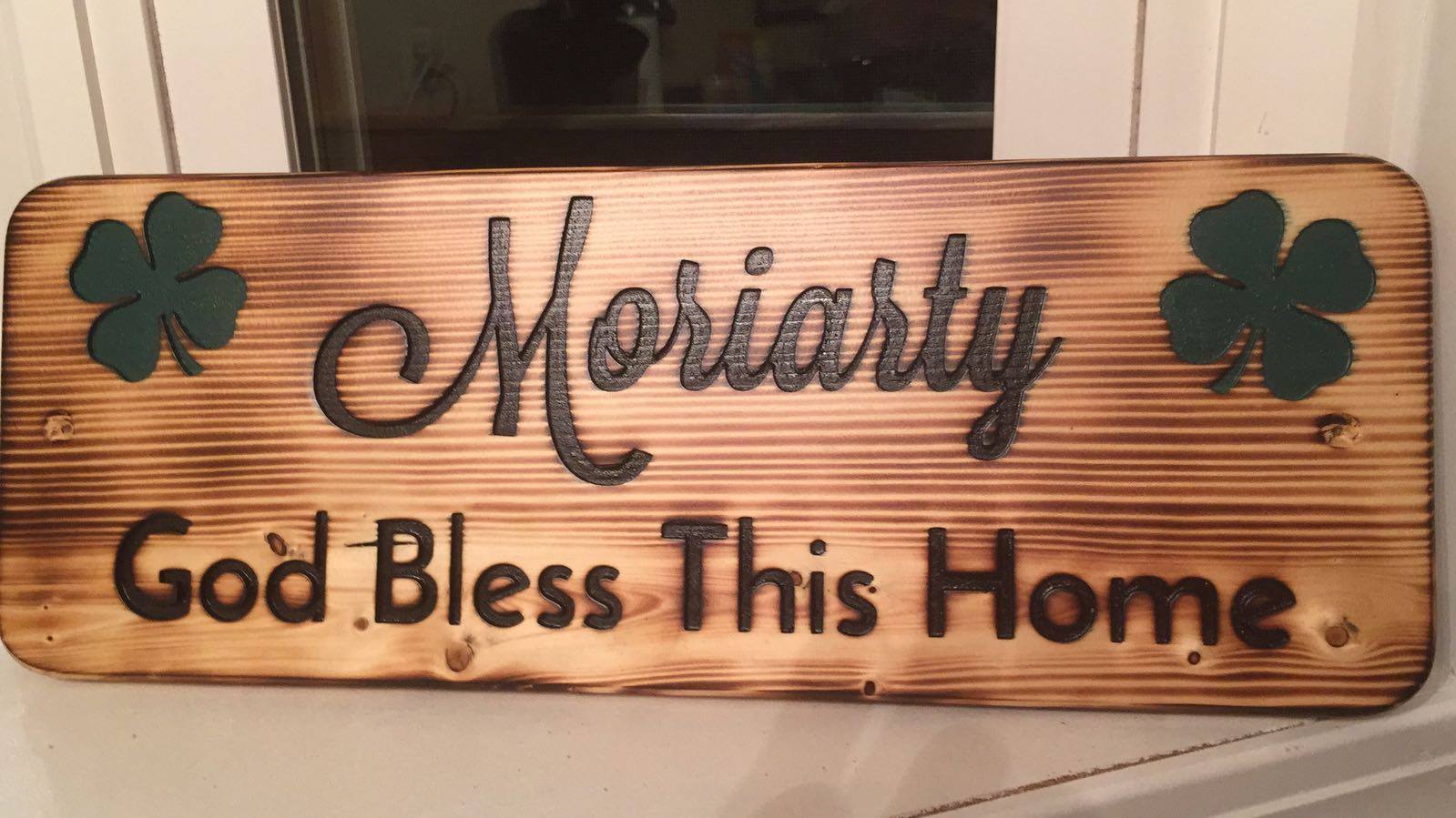 CNC Sign – Moriarty
