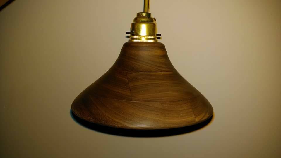 Walnut Lamp Shade